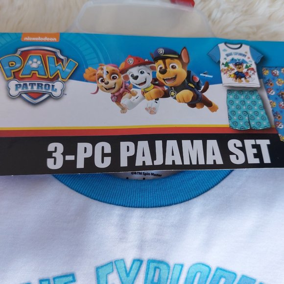 3-$30 Paw Patrol Unisex Polyester 3 Piece Pajama Set - Picture 11 of 14